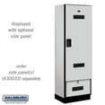 thumbnail image 1 of 24" Wide Designer Wood Gear Locker - 6 Feet High - 18 Inches Deep - Gray, 1 of 2