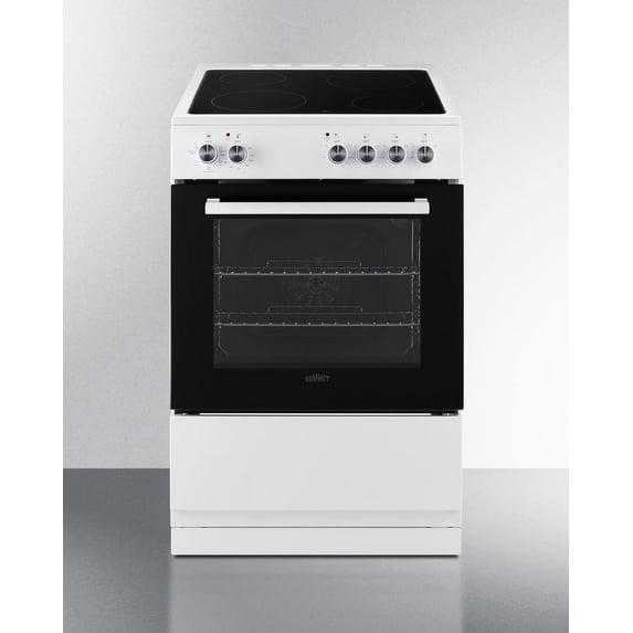 24" Wide Electric Smooth-Top Range