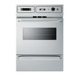 thumbnail image 1 of 24" Wide Electric Wall Oven, stainless steel, 1 of 3