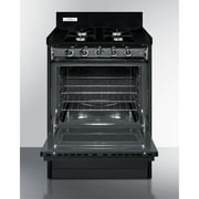 24 Wide Gas Range, Open Burners