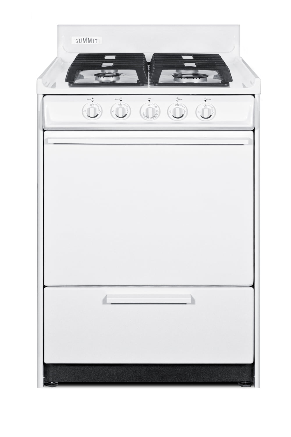 24" Wide Gas Range, Sealed Burners