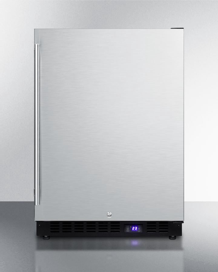24" Wide Outdoor All-Freezer, Stainless Steel Cabinet