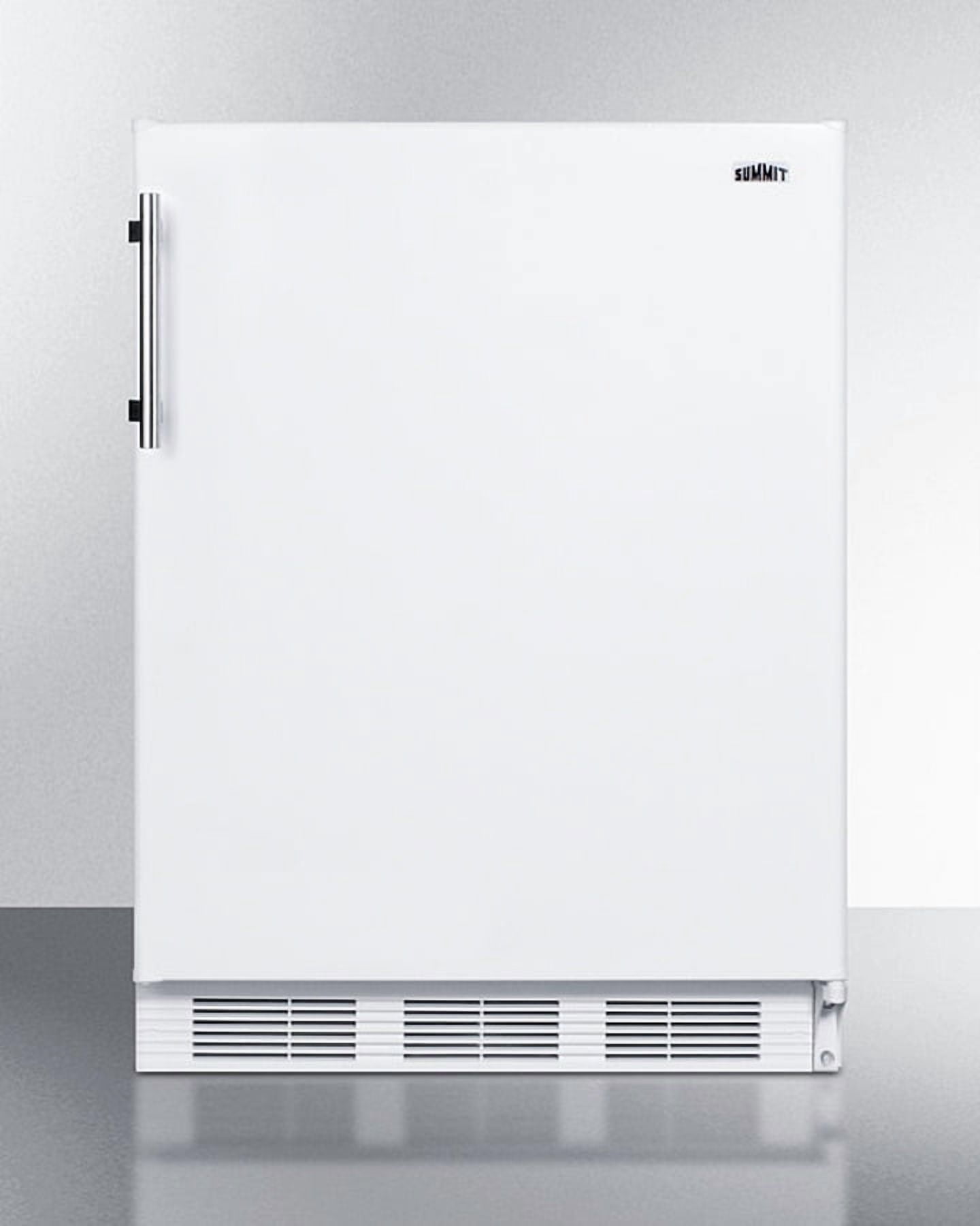 24" Wide Refrigerator-Freezer, ADA Compliant, White
