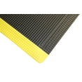 thumbnail image 1 of 24" Wide, Rhino Mats, Reflex  Anti-fatigue Mat, Black w/ Yellow Borders, 5/8" Thick, Choose Length, 1 of 5