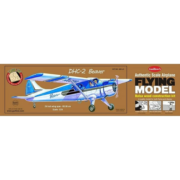 24" Wingspan DHC2 Beaver Laser Cut Kit