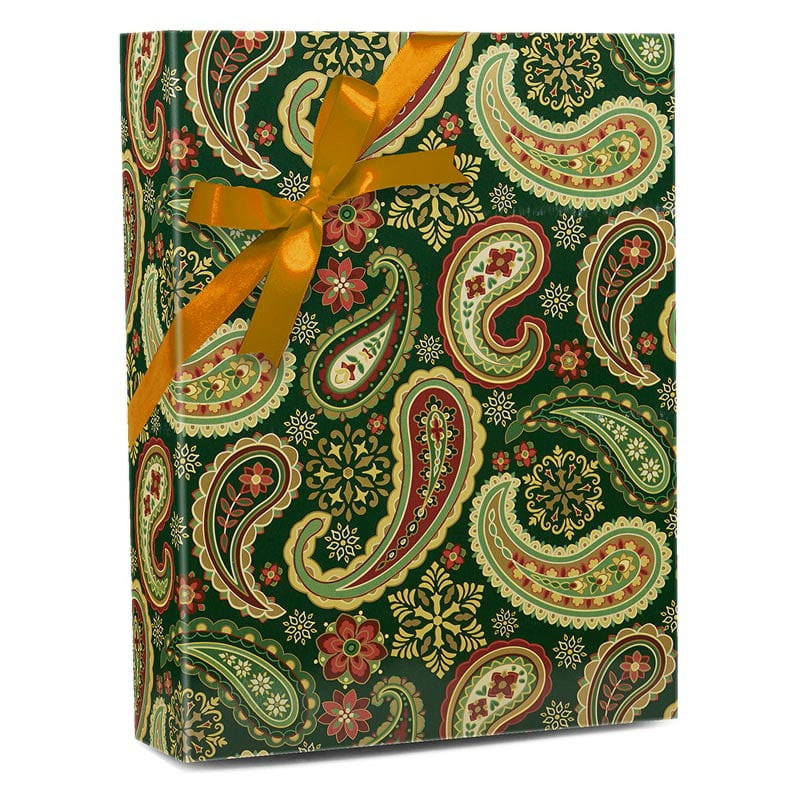 Paisley gift wrap outlet