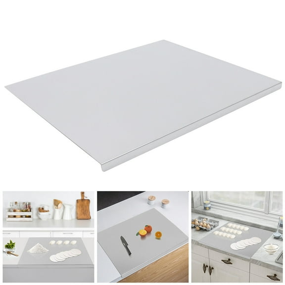24 X 20 in Chopping Cutting Board Counter Stainless Steel w/Front Overhang for kitchens, restaurants