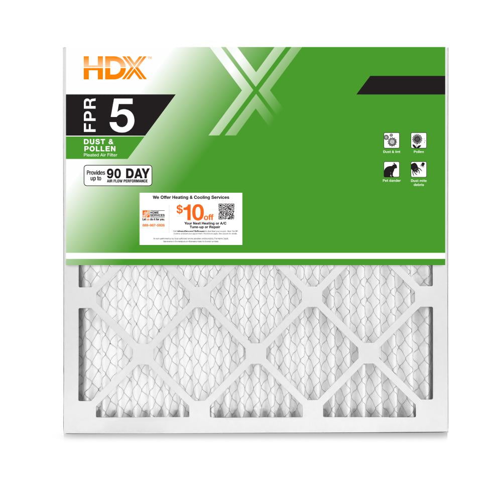 24 X 24 X 1 Standard Pleated Air Filter FPR 5