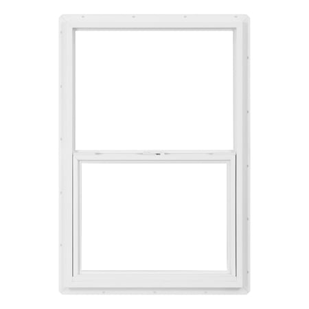 24 X 36 VINYL UTILITY SINGLE HUNG WINDOW - SINGLE GLAZED