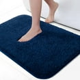 thumbnail image 1 of 24"X16" Non Slip Bathroom Rugs Durable Soft Bath-Mat for Bathroom Machine Washable Bath Mats Rugs Water Absorbent Bathroom Mats with Fluffy Microfiber, 1 of 8