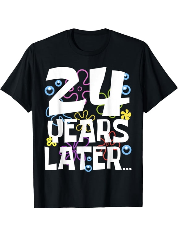 24 YEARS LATER 24th 24 year Old Birthday Gifts Women Men T-Shirt100% cotton