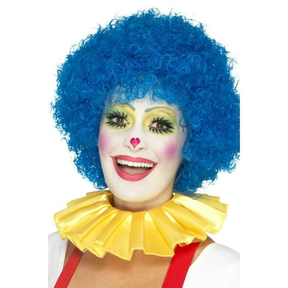 24" Yellow Clown Unisex Adult Halloween Neck Ruffle Costume Accessory - One Size