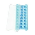 thumbnail image 1 of 24-cell Silicone Ice Cube Mold Cat Paw Heart Shape Ice Tray Mold With Lid/Y N3R8, 1 of 6