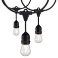 thumbnail image 1 of 24-ft 12w 120v Warm White LED String Light - Includes 2200K 12-S14  bulbs, 1 of 2