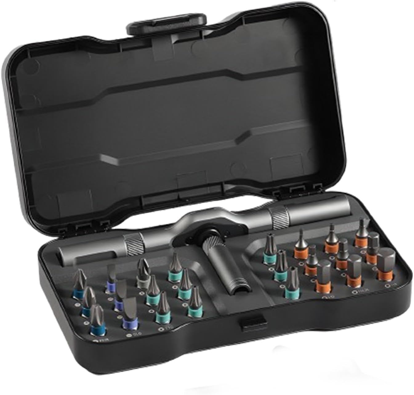 24 in 1 Magnetic Ratchet Screwdriver Set,24 in 1 Dly Screwdriver Set Magnetic Compact And Portable Ratchet Screwdriver