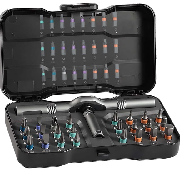 24-in-1 Magnetic Screwdriver Set – Multi-Bit Household & DIY Tool Kit with Storage Case, Precision Bits for Electronics, Furniture & Repairs