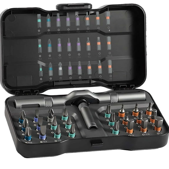 24-in-1 Magnetic Screwdriver Set – Multi-Bit Household & DIY Tool Kit with Storage Case, Precision Bits for Electronics, Furniture & Repairs