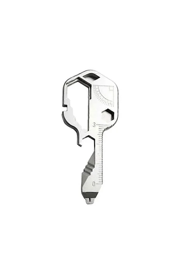 24 in 1 Multi-Function Wrench Tool, Multi-Function Keychain, Belt Screwdriver, Wire Stripper, Wrench, Bottle Opener, For Outdoor Sports