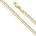 thumbnail image 1 of 24 in. 14K Yellow Gold 2.6 mm Square Curb Chain, 1 of 1