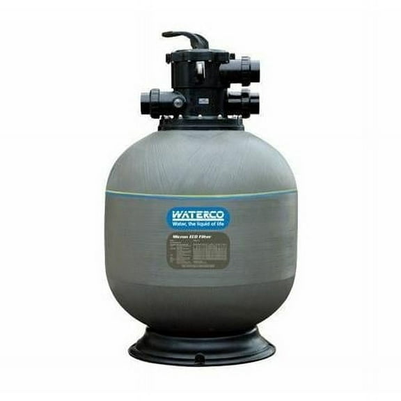 24 in. 50 PSI S602 Micron Top Mount S-Series Filter with 2 in. Bulkhead Connection