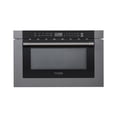 thumbnail image 1 of 24 in. Black Stainless Steel  Microwave Drawer, 1.2 Cu. Ft Capacity, 1 of 16