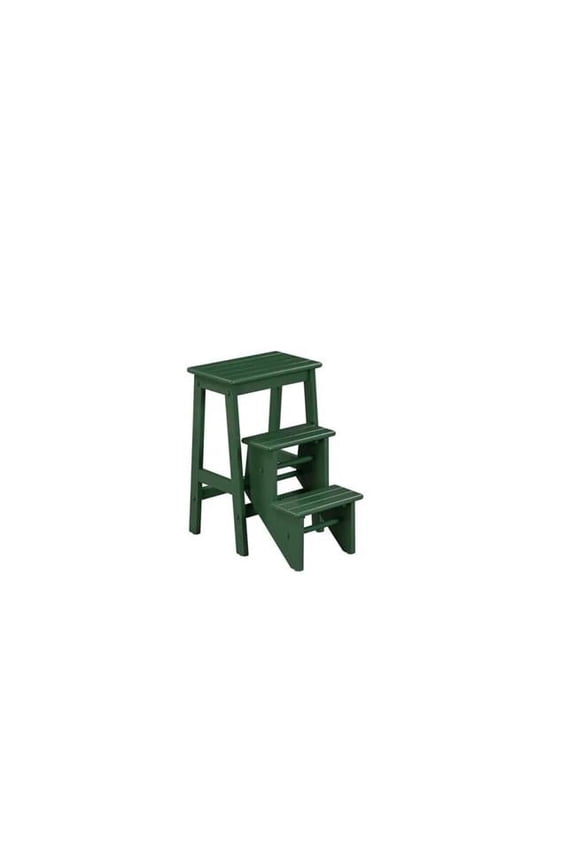 24 in. Carolina Step Stool, Equestrian Green
