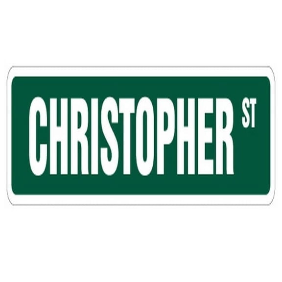 24 in. Christopher Street Childrens Name Room Sign