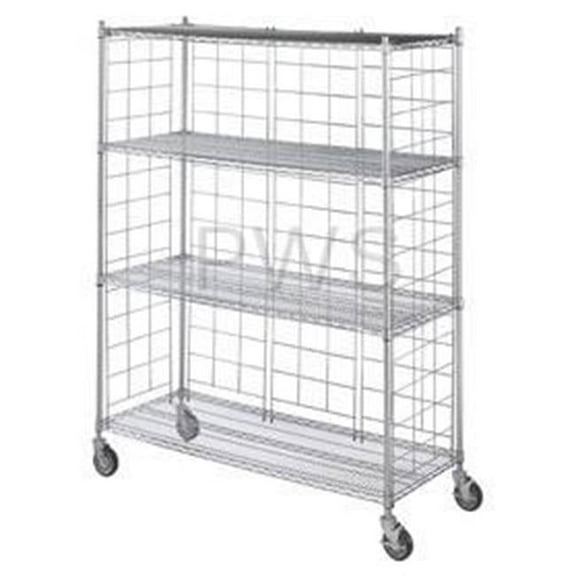 24 in. Chrome Plated Side Enclosure Panels for Deep Units