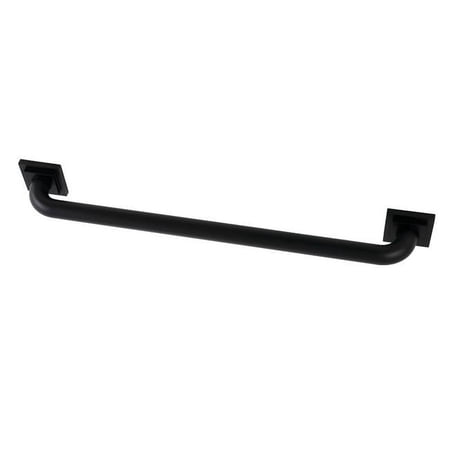 24 in. Claremont Grab Bar with 1.25 in. O.D, Matte Black