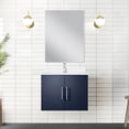 thumbnail image 1 of 24 in. Compatible Navy Blue Vanity | Bathroom Storage and Mirror Solution | Hassle-Free Assembly Experience, 1 of 5