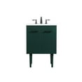 thumbnail image 1 of 24 in. Cyrus Single Bathroom Vanity, Green, 1 of 1