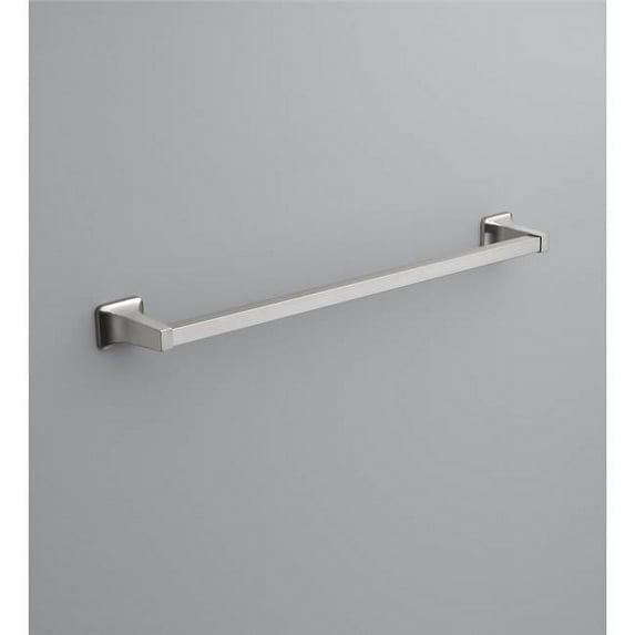 24 in. Die Cast Zinc Towel Bar - Brushed Nickel