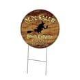 thumbnail image 1 of 24 in. Double Sided Corrugated Circular Plastic Sign - Olde Salem, 1 of 1