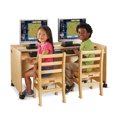 thumbnail image 1 of Enterprise Double Computer Desk, 1 of 5