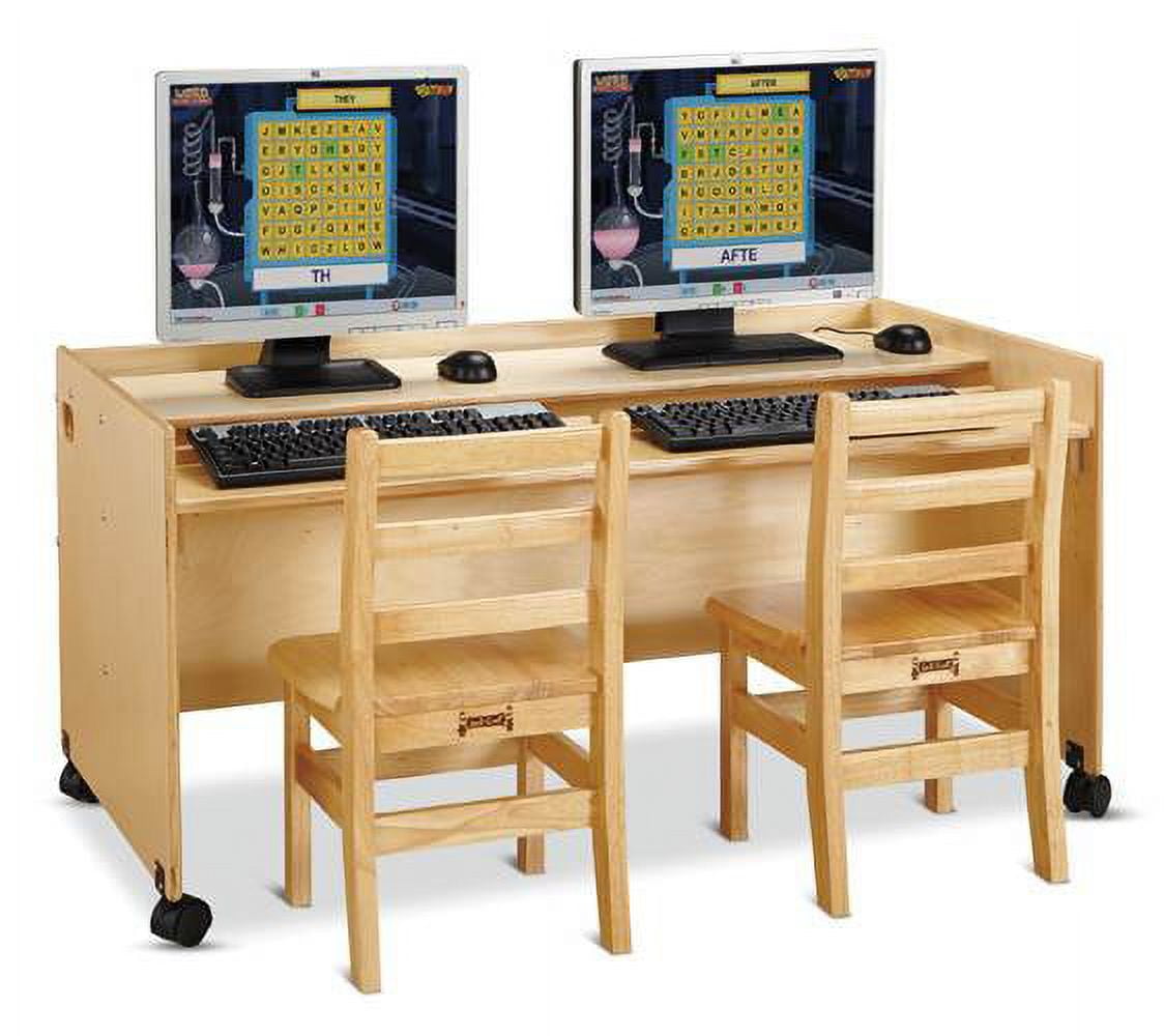 24 in. Enterprise Double Computer Desk - Walmart.com