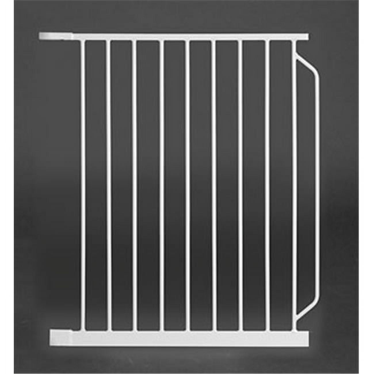 White Steel 24-Inch Extension for Extra Tall Pet Gate