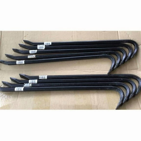 24 in. Forged Steel Claw & Chisel Gooseneck Wrecking Bar