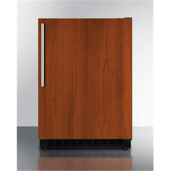 24 in. Freestanding Counter Depth Compact Refrigerator, Black