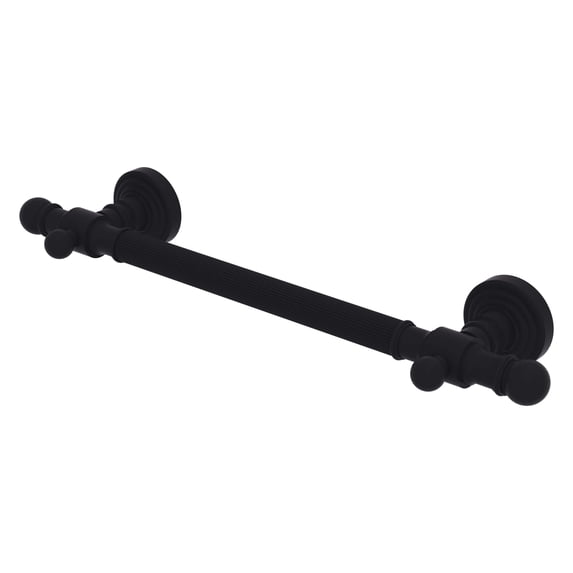 24-in Grab Bar Reeded in Matte Black