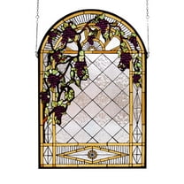 24 Inch W X 36 Inch H Grape Diamond Trellis Window Windows