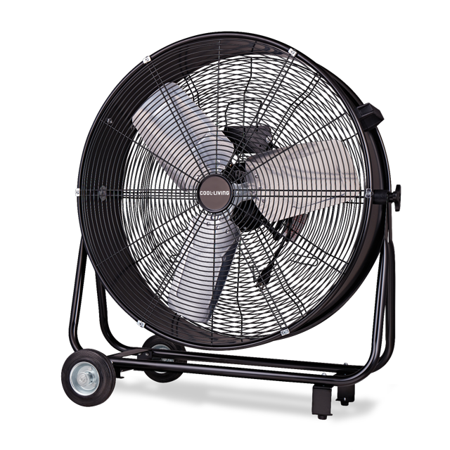 24 in. Heavy Duty 2Speed Direct Drive Tilt Drum Fan