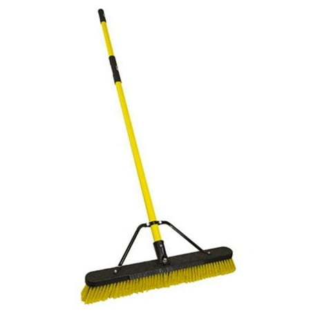 24 in. Multi-Surface Fiberglass Push Broom