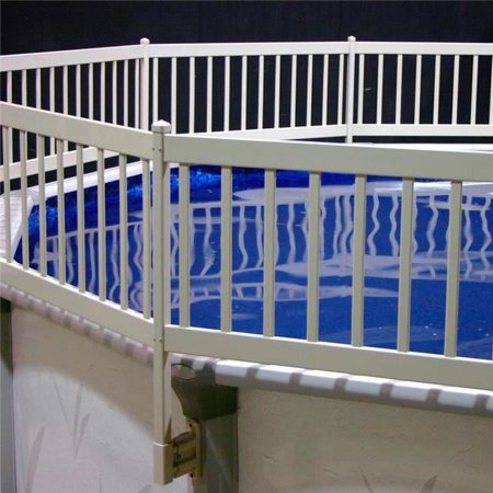 24 in. Premium 8-Section A Base Kit - White