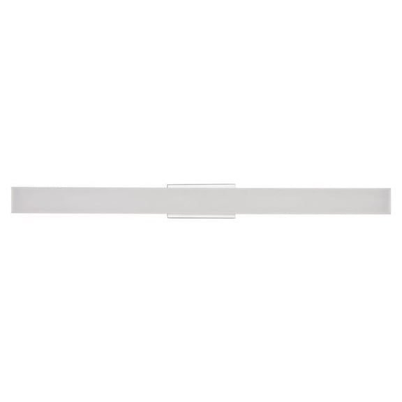 24 in. Procyon Integrated AC LED ADA Compliant Bathroom Lighting Fixture in Silver