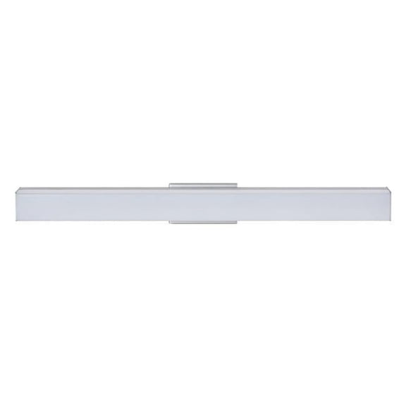 24 in. Procyon Integrated AC LED ADA Compliant Bathroom Lighting Fixture in Silver