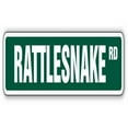 thumbnail image 1 of 24 in. Rattlesnake Aluminum Street Sign - Rattle Snakes Snake Hunter, 1 of 4