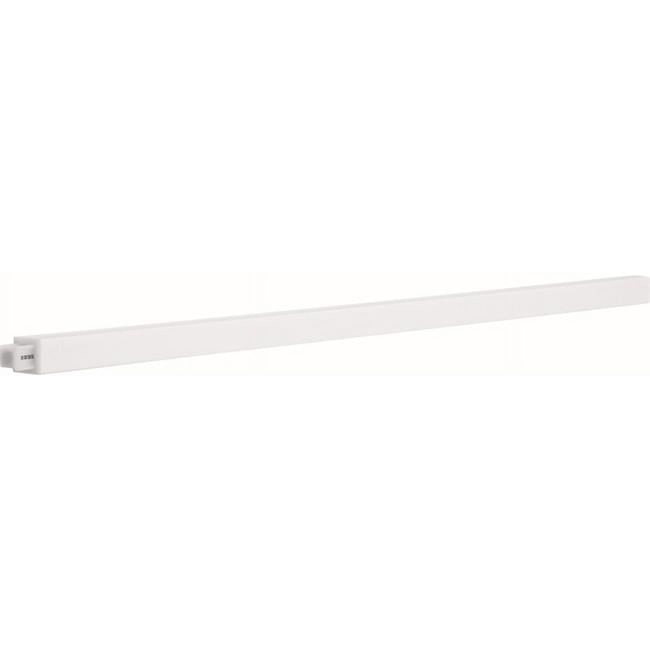 24 in. Replacement Plastic Towel Bar White