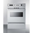 24 in. Single Gas Wall Oven Stainless Steel