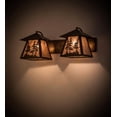 thumbnail image 1 of Meyda Tiffany 182080 Tall Pines 2 Light 24" Wide Vanity Light - Copper, 1 of 4