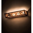 thumbnail image 1 of Meyda Tiffany 188534 Trails End 24" Wide Bath Bar - Copper, 1 of 5